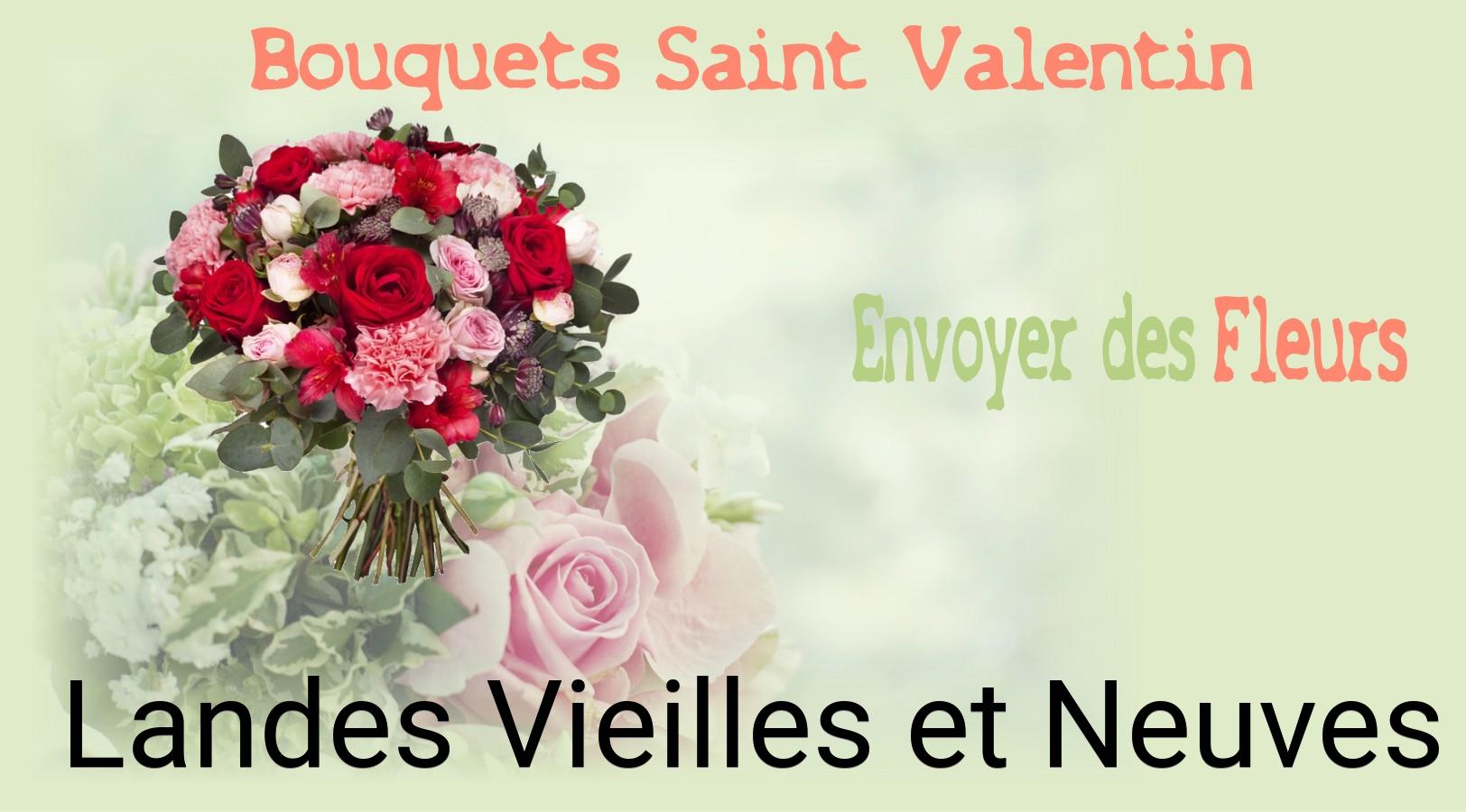 Roses de Saint-Valentin livrées à Landes-Vieilles-et-Neuves